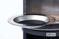 Grillpfanne Edelstahl für Firestar Gartenkamin  / (Modell) DN 800