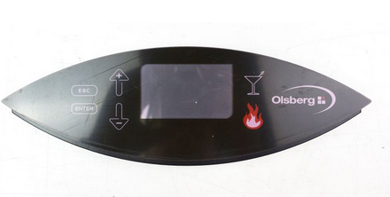 Bild 1 von Olsberg Levana Aqua 8 kW Ersatzteile  / (Ersatzteil) Steuerpanel Display kpl 260x83x28