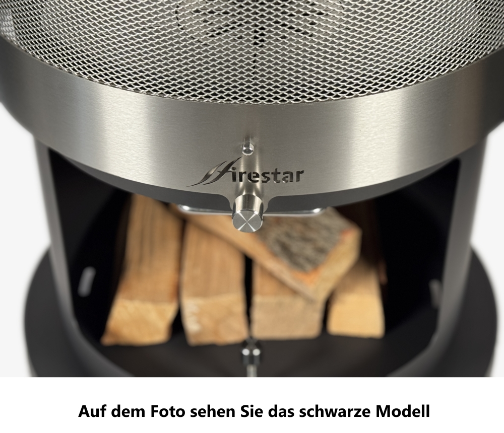 Bild 1 von Firestar Grillkamin DN 550 SWING 3. Generation | inkl. Grillrost und Fettschutzpfanne