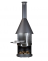 Bild 13 von Firestar DN 800 Swing Grillkamin/Gartenkamin  / (Farbe) hellgrau