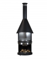 Bild 5 von Firestar DN 800 Swing Grillkamin/Gartenkamin  / (Farbe) schwarz