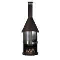 Bild 6 von Firestar DN 800 Swing Grillkamin/Gartenkamin  / (Farbe) braun-metallic