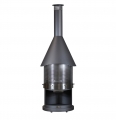 Bild 1 von Firestar DN 800 Swing Grillkamin/Gartenkamin  / (Farbe) hellgrau