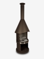 Bild 8 von Grillkamin Firestar DN 800 Swing GLAS 3. Generation inkl. Grillrost und Fettschutzpfanne