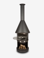 Bild 9 von Firestar Grillkamin/Gartenkamin DN 700 Swing Glas 3. Generation | inkl.  Grillrost &Fettschutzpfanne