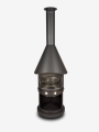 Bild 8 von Firestar Grillkamin/Gartenkamin DN 700 Swing Glas 3. Generation | inkl.  Grillrost &Fettschutzpfanne
