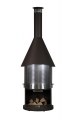 Bild 3 von Firestar DN 800 Swing Grillkamin/Gartenkamin  / (Farbe) braun-metallic