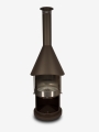 Bild 5 von Firestar Grillkamin/Gartenkamin DN 700 Swing Glas 3. Generation | inkl.  Grillrost &Fettschutzpfanne
