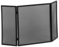 Kleining Funkenschutzgitter, 3-flügelig, schwarz, BxH 220/450/220 mm/mm/mm x 500 mm (1 Stück)