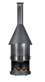 Bild 12 von Firestar DN 800 Swing Grillkamin/Gartenkamin  / (Farbe) hellgrau