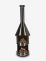 Bild 14 von Firestar Grillkamin/Gartenkamin DN 700 Swing Glas 3. Generation | inkl.  Grillrost &Fettschutzpfanne